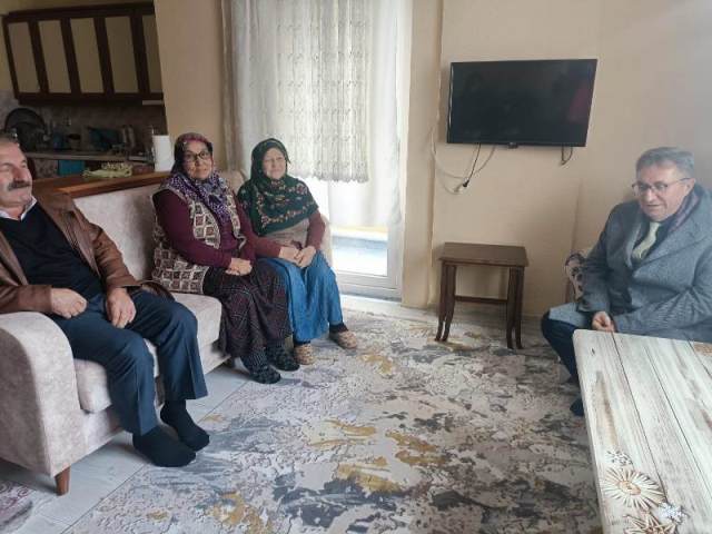 Kaymakamımız Sayın Dr. Ahmet Naci HELVACI, Şehit Muhammet SARI'nın Ailesine Ziyarette Bulundu.